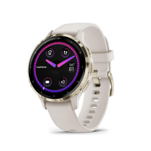 Garmin Venu 3S, 41mm GPS smartwatch, AMOLED touchscreen, all-day advanced health & fitness features, voice functionality, music storage, wellness sma