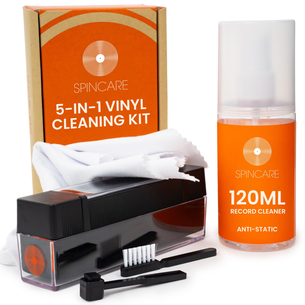 SPINCARE Vinyl Record Cleaner Kit | 5-in-1 Essentials - Image 3