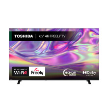 Toshiba 65”UV1563DB 4K Smart VIDAA TV, Ultra HD,Dolby Vision, HDR10, Freely, Disney+, Prime Video, Netflix, Dolby Audio Processing, Works with Alexa