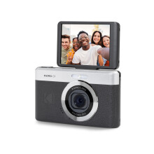 KODAK Pixpro C1 – Ultra-Compact Digital Camera | 13MP BSI CMOS, 4X Zoom, 2.8" LCD Screen, LED Flash, Built-in Battery – Black