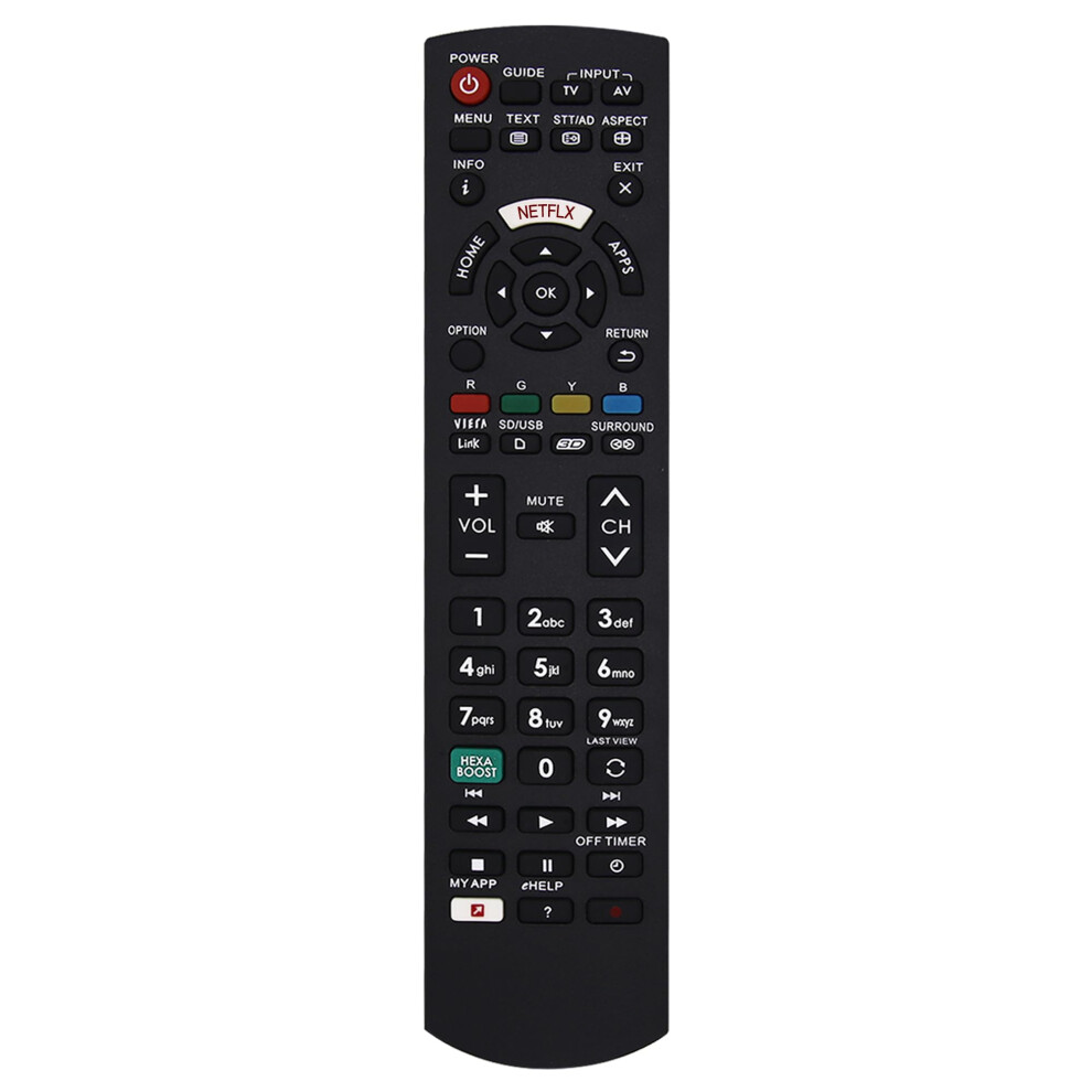 Siumal Replacement Panasonic Tv Remote Control For All Panasonic Viera Smart Tv Hd Lcd Led Plasma Tv With My App/Viera Link 5005735698244