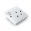 Status Status 13A Single Gang Switched Wall Socket, 250V UK Plug Socket Faceplate, White, S1G13AWS8 1