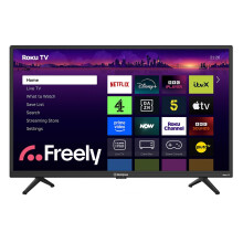 Westinghouse 32 Inch Freely TV Smart Roku OS - Dolby Digital HDR10, Netflix, Apple TV+, BBC iPlayer,，HDMI, USB- Ideal Small TVs for Bedroom, Lounge