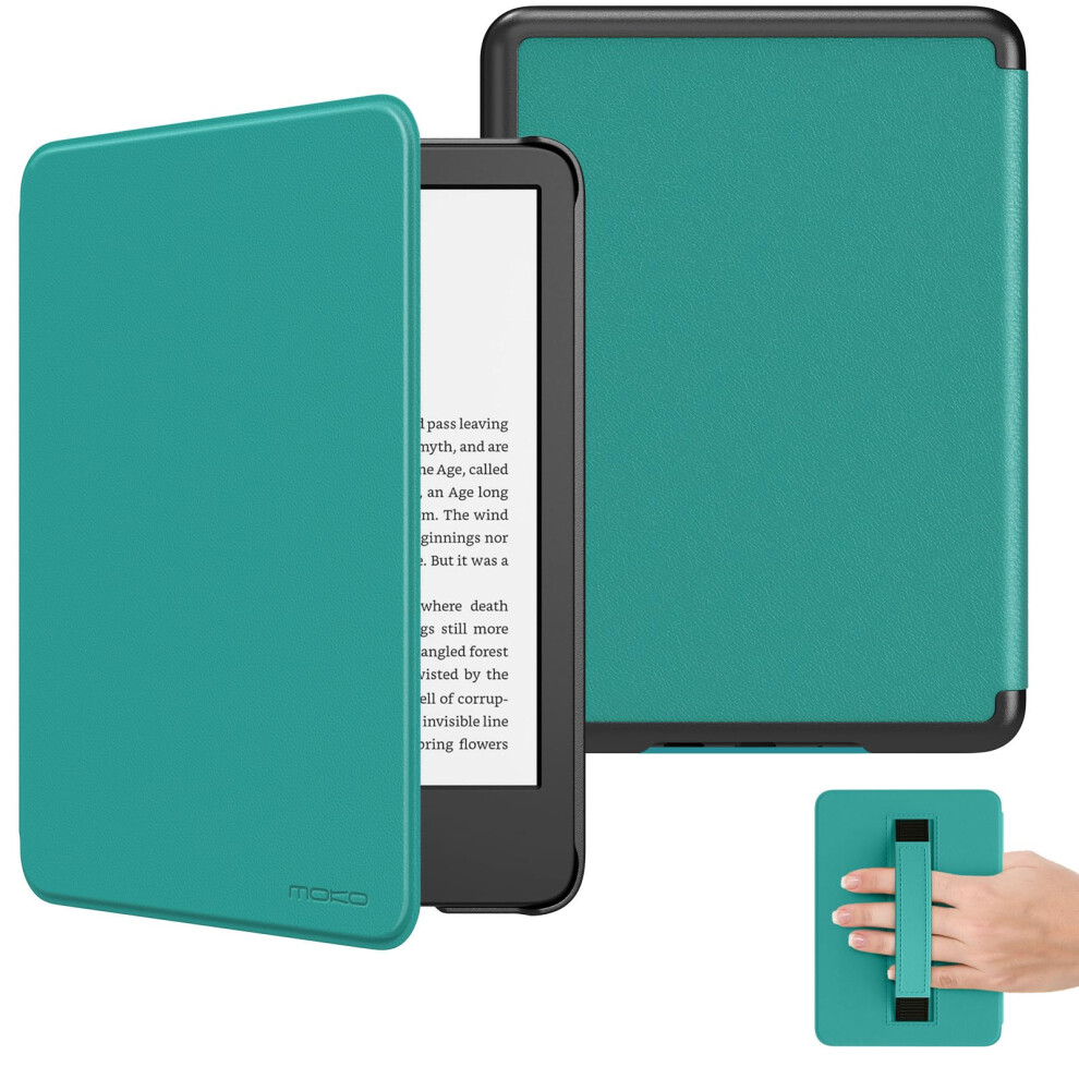 Moko Case For 6" All-New Ebook(11Th Generation-2024/2022), Lightweight Shell Cover With Hand Strap Auto Wake/Sleep For E-Reader 11Th Gen. 2024, Not F 5000547455986