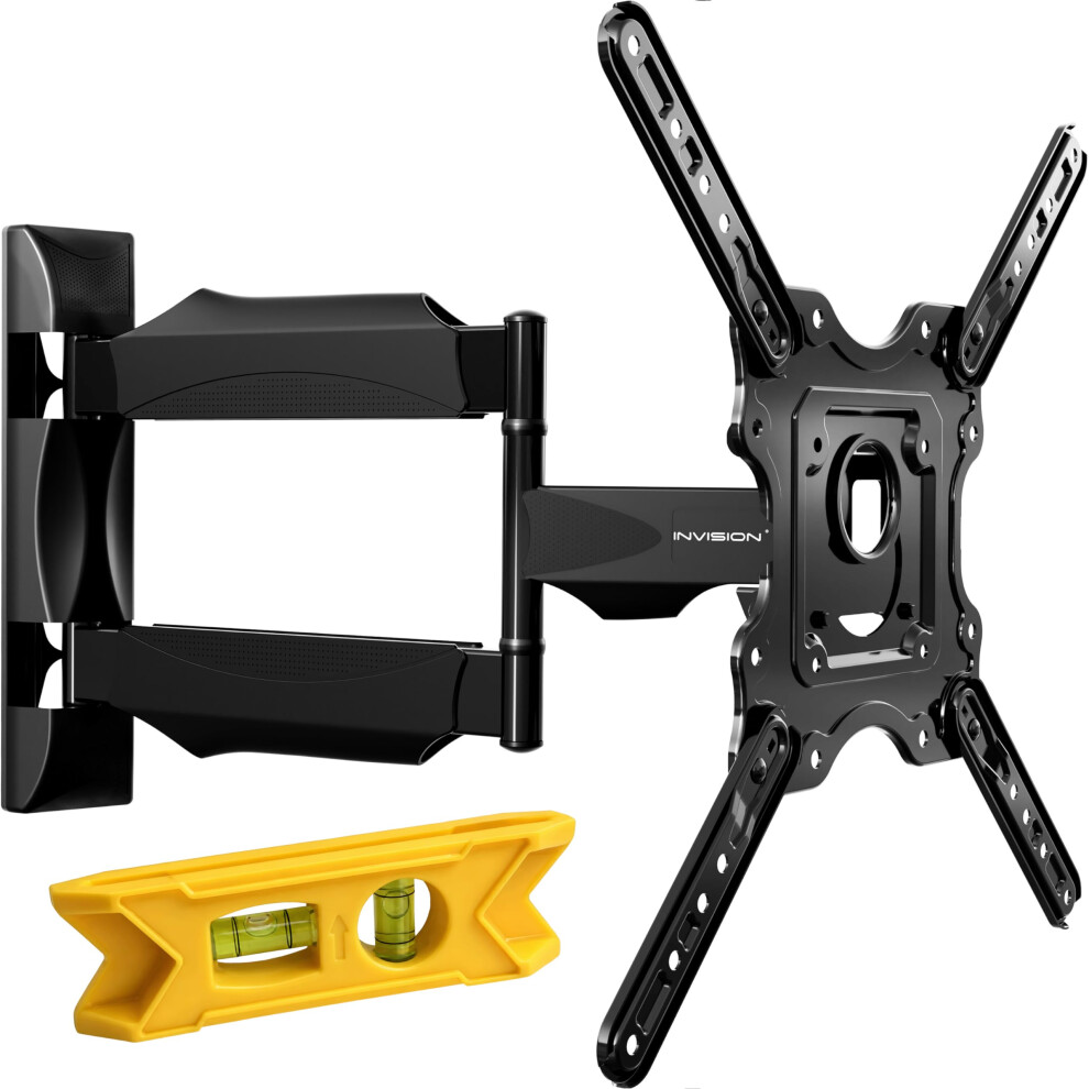 Photos - Mount/Stand Invision TV Wall Bracket Mount for 24-60 Inch Screens, VESA 100x100mm up to 400x400mm, Tilts Swivels & Extends for Flat & Cu