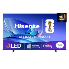 Hisense 50" 50E78QTUK QLED Smart AI TV - 4K Direct Lit Viewing, Quantum Dot Colour, Hi-View AI Engine, Dolby Vision, Dolby Atmos with Freely, Disney