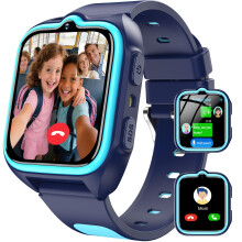 Blackview 4G Kids Smart Watch for Boys Girls with GPS Tracker, LED Torch, SOS, Video Phone Call, Voice Chat, Pedometer Sleep, Games, Camera, School M