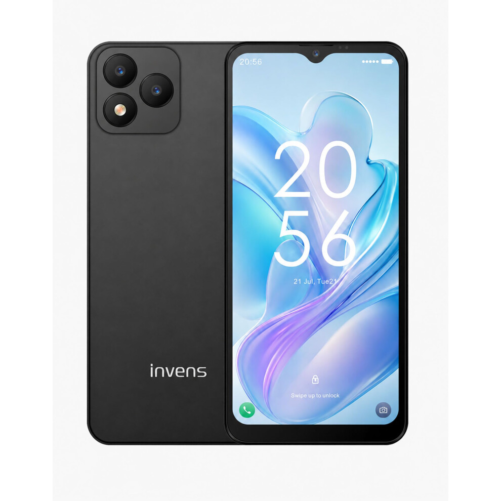 Invens Note Tk01 Unlocked 4G Smartphone, Android 12 Mobile Phone, 6.6" Hd+ Display, 4250Mah Battery, 16Mp+5Mp Camera, 3Gb Ram + 32Gb Rom/256Gb Expand 5008492435985
