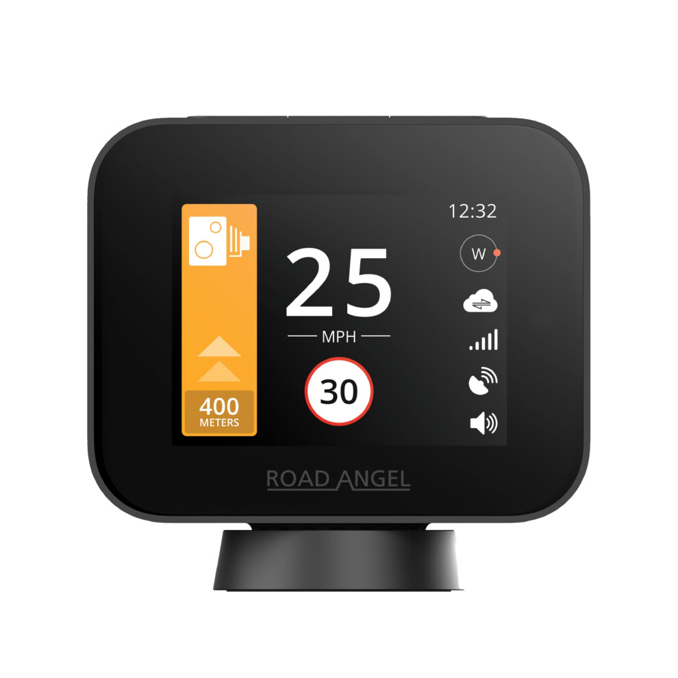 Road Angel New - Pure Sync - 2.4" Display With Smart Road Safety & Speed Awareness Assistant With Camera Alerts - Pure Sync With Annual Subscription - Image 3