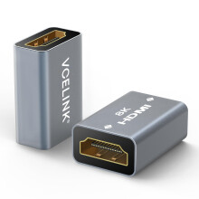 VCELINK 8K HDMI Coupler, 2.1 Female to Female Adapter Extender Gold Plated HDMI Connector Support 8K/4K@60Hz UHD, 7680 * 4320 Resolution, 3D, HDR, AR
