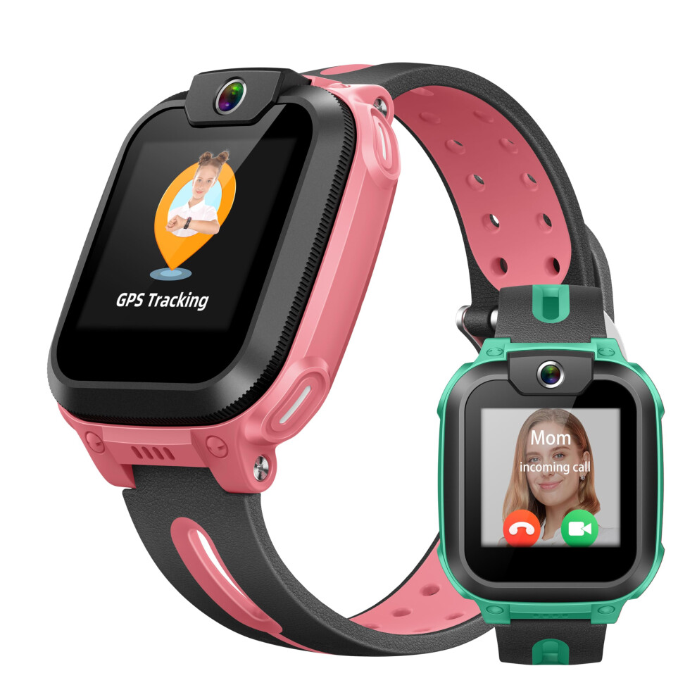 Imoo Watch Phone Z1 Kids Smart Watch, 4G Kids Smartwatch With Video And Phone Call Durable, Gps Tracker And Ipx8 Water Resistance (Pink) Pink 5001577963588