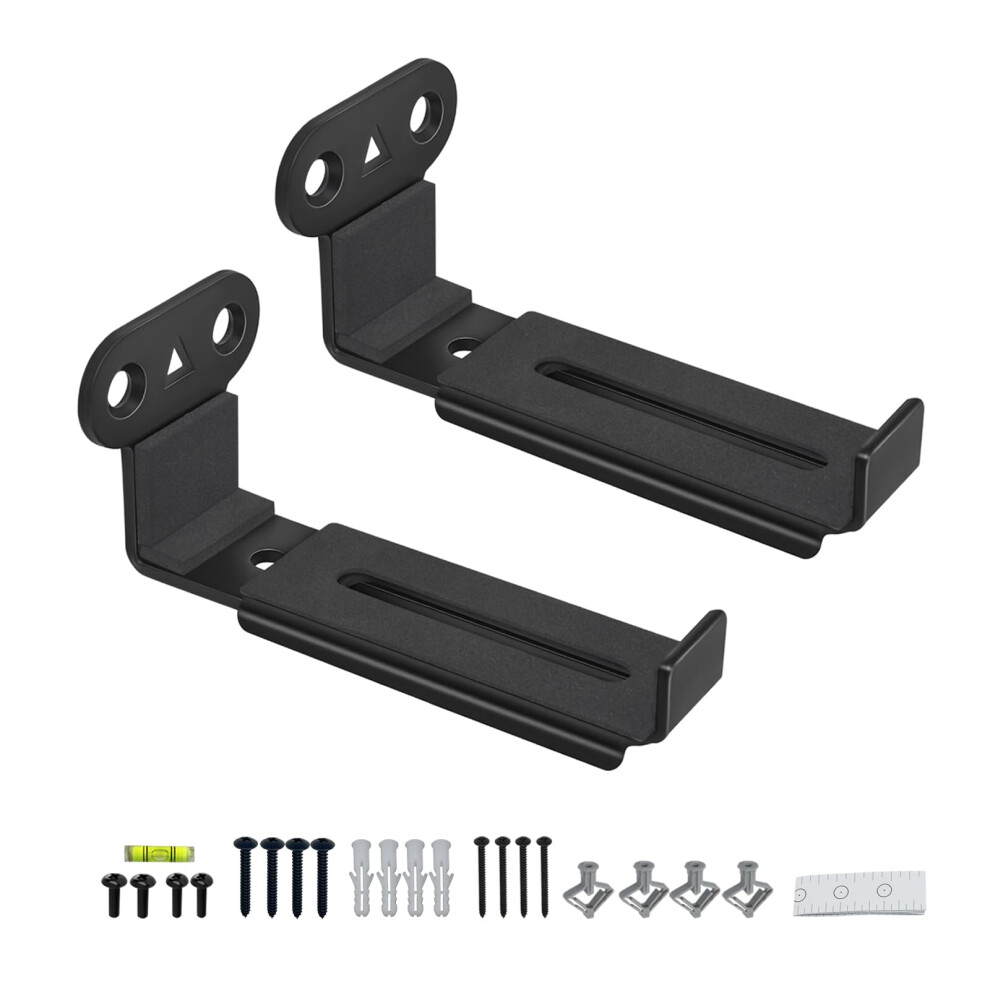 Dagcuxin Soundbar Wall Mount Bracket,All Metal Soundbar Bracket Under Tv For Sonos,Samsung, Bose, Vizio, Lg, Sony, Jbl And More,Depth Adjustable 3.7 5009851064815