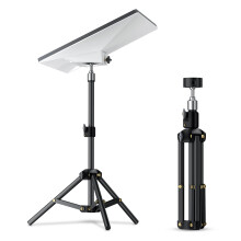 for Starlink Mini Tripod with Adapter(for Both 2025 New & Old Version), Adjustable Tripod Mount for Starlink Mini Dish, Portable Stand Mounting Kit f