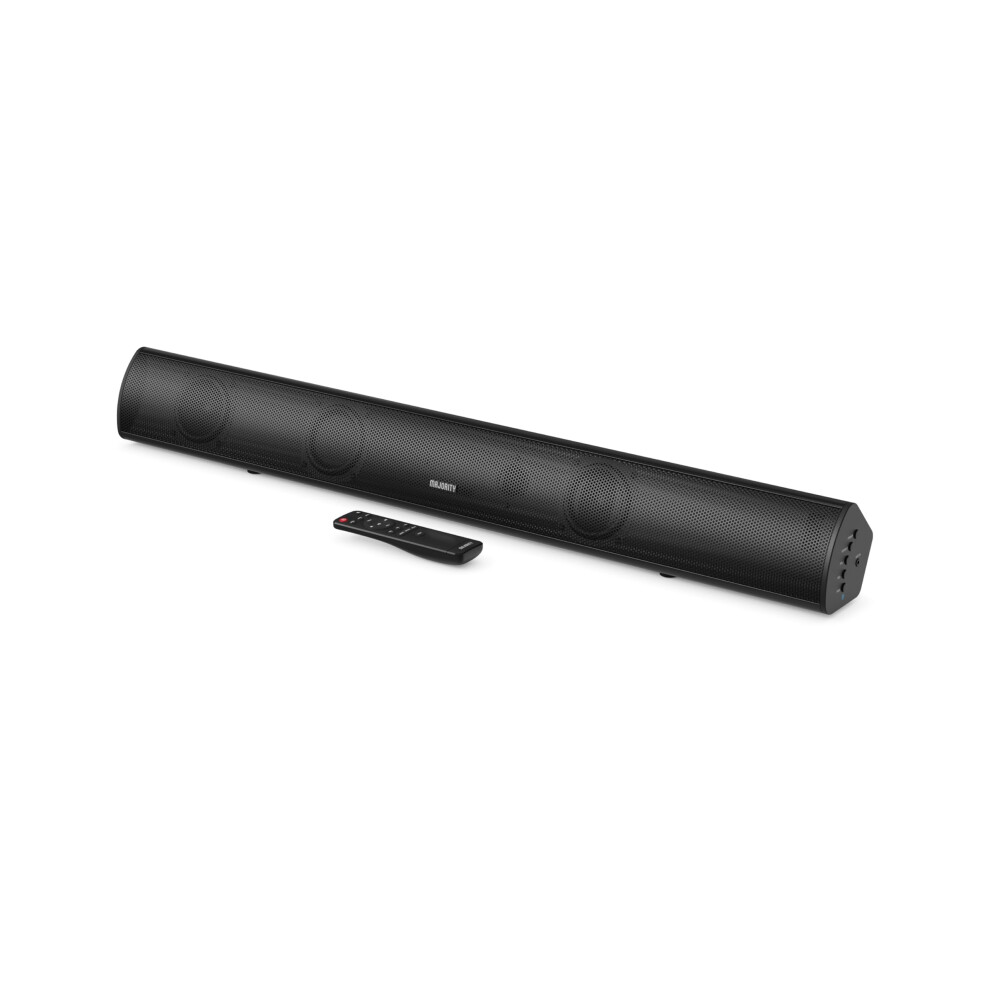 Majority 2.0 Channel Tv Sound Bar | Bluetooth Audio, Hdmi Arc, Usb Playback, Optical, Rca & Aux | 4 Eq Sound Modes | Wall Mountable Home Cinema Speak 5008732954849