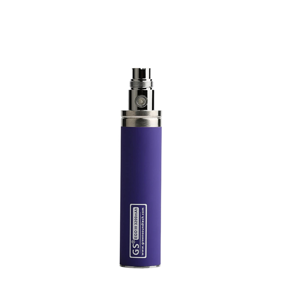 Greensound Gs Ego Iii 3200 Mah Quality Battery E Cig Rechargeable Pen Batteries (Purple) No Nicotine Empty Device Purple 5006106639446