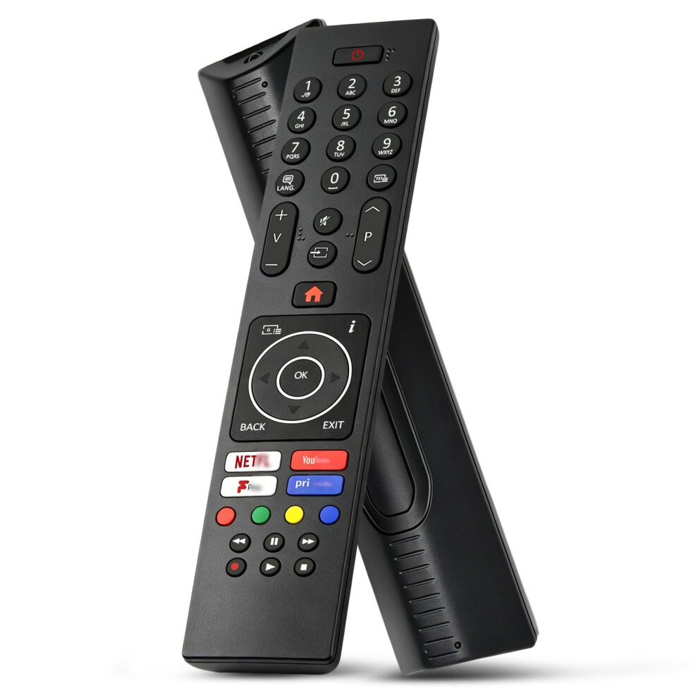 Bush Tv Remote Control Replacement For Bush Smart Tv Compatible With Finlux Celcus Polaroid Luxor Digihome Logik Tvs - Universal Remote With Netflix 5007625068533