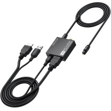 PROZOR HDMI ARC Audio Extractor - ARC to Optical Converter 192KHz HDMI to SPDIF Toslink Coaxial Adapter Support PCM Stereo & Passthrough Dolby DTS 5.