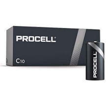 Duracell PROCELL - Battery C Alkaline 7800 mAh (Pack of 10)