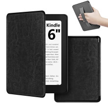 XunyLyee Case for 6" eReader Case 2024/2022 Releases Cover 6 Inch, Lightweight Premium PU Leather Cover Case with Hand Strap, Auto Wake/Sleep for 6"