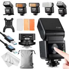 Godox iT32 TTL Camera Flash with X5F Trigger for FUJIFILM, 2.4G HSS 1/8000s FLASH, Auto/Manual/Multi, Built-in Battery, Compatible with X100VI XS20 X