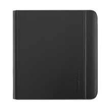 Kobo Libra Colour SleepCover Case | Black Notebook | Sleep/Wake Technology | Built-In 2-Way Stand | Vegan Leather | Compatible with 7” Kobo Libra Co