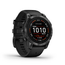 Garmin epix PRO Gen 2 GPS 47mm Premium Smartwatch, AMOLED Touchscreen, Multisport, Advanced Health & Training Features, Built-in Flashlight, Adventur
