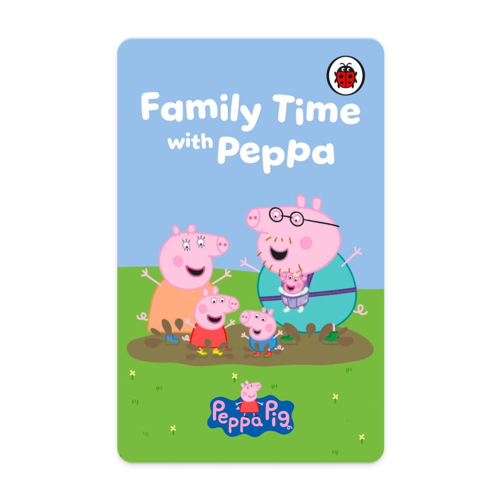 Yoto Peppa Pig: Family Time - Kids Audio Card For Use With Player & Mini AllâInâ1 Audio Player, Educational & ScreenâFree Listening With Fun Pla 5001092575532