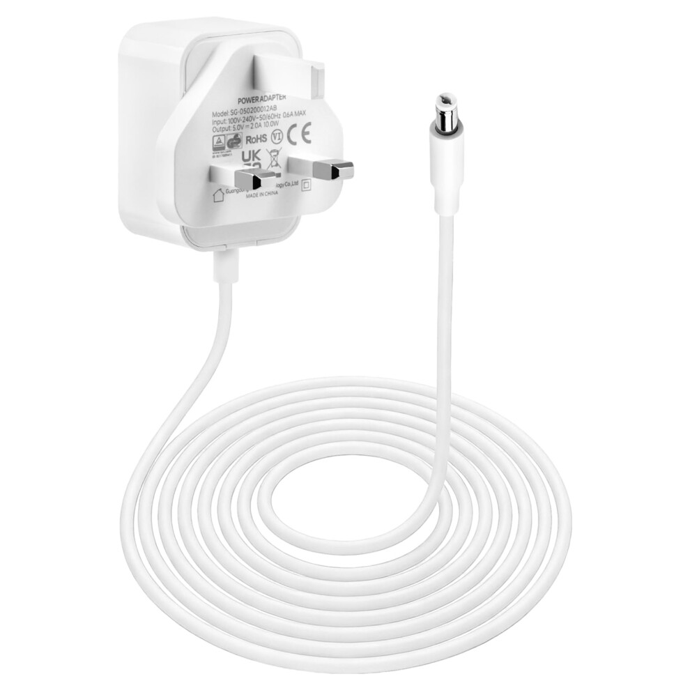 5V Charger For Revitive Medic Circulation Booster, Ac 100-240V 50/60Hz To Dc Converter With 5.5X2.1mm Jack, Replacement Power Adapter For Medic, Proh 5009805869374