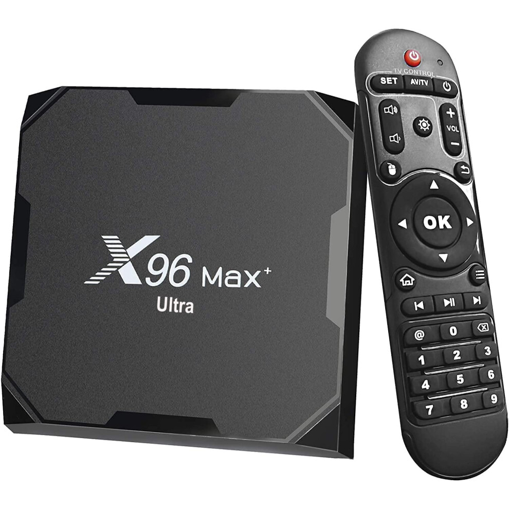Android 11.0 Tv Box X96 Max Plus Ultra Amlogic S905x4 4Gb 32Gb 2.4G 5G Dual Wifi Bt4.0 Support Av1 H.265 8K Hdr Media Player 5000944944519