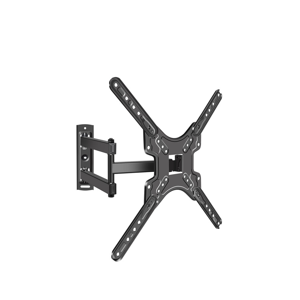 Bufan Tv Wall Mount, Full Motion Tv Bracket For Most Led/Lcd/Oled Tvs With Articulating 3-Arm, Anti-Glare Tilt Swivel Extension, Fits 14"-60" Screens 5009215501505