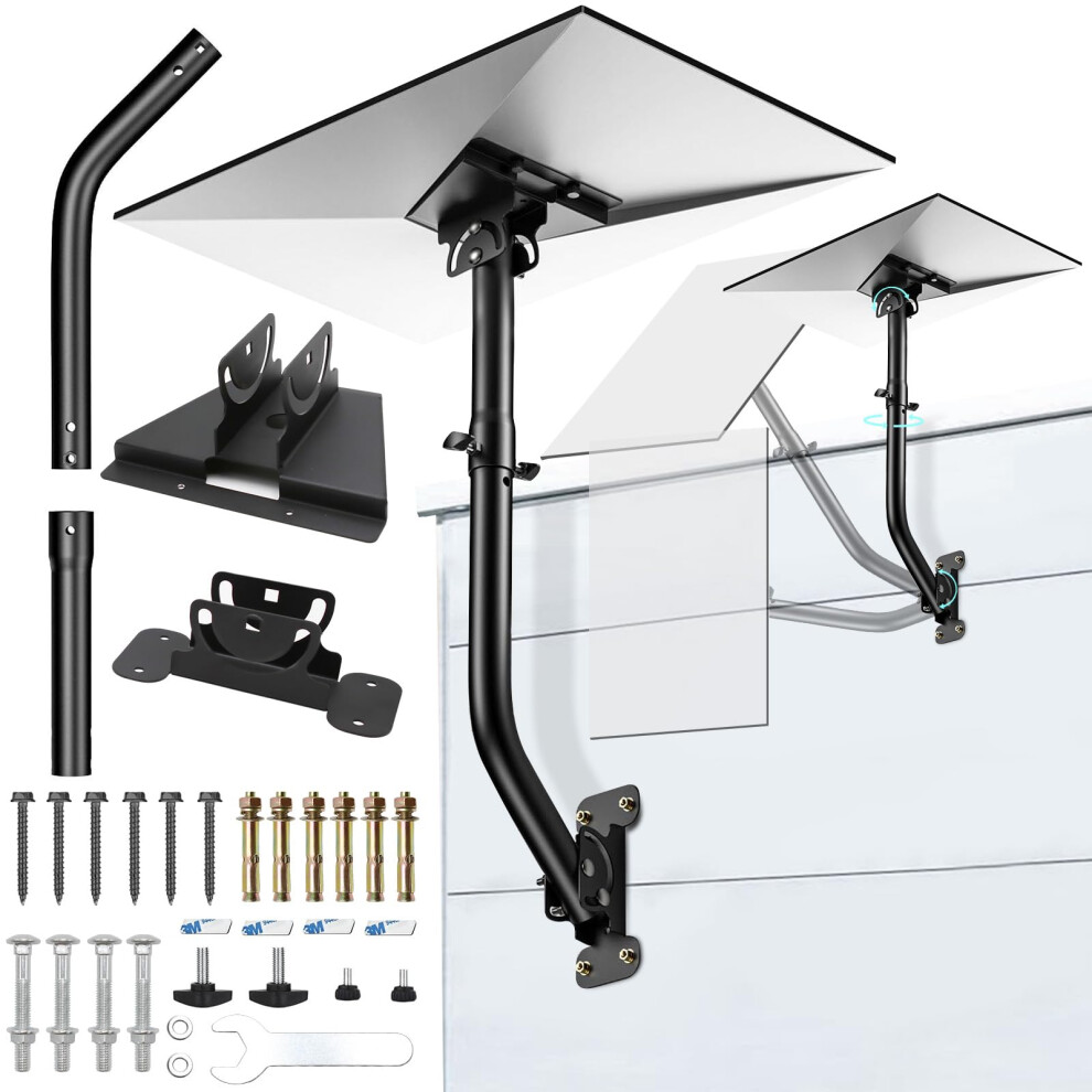 Starlink Gen 3 Mount, 360 Adjustable V3 Starlink Wall Mount Compatible With Starlink V3 Standard Dish, Starlink Pole Mount Starlink Gen 3 Pipe Adapt 5005022479426