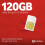 Vodafone Mobile Data Plan Lasts up to 12 Months (120GB) 1