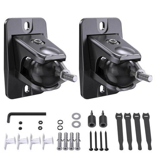 Etour Speaker Wall Mount Universal Satellite Rear Surround Sound