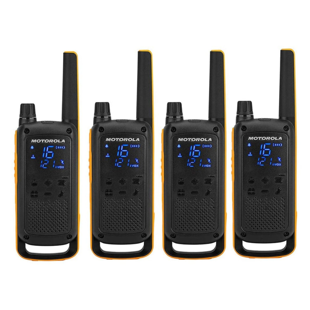 Motorola Talkabout T82 Extreme Quad Set Portable Radio With 4 Pieces 5009984828902