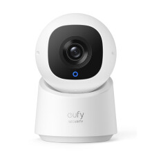 eufy Security Indoor Cam C220, 2K Resolution Security Camera with 360 Pan & Tilt, Plug-In Security Indoor Camera with Wi-Fi, Human/Motion AI, Ideal