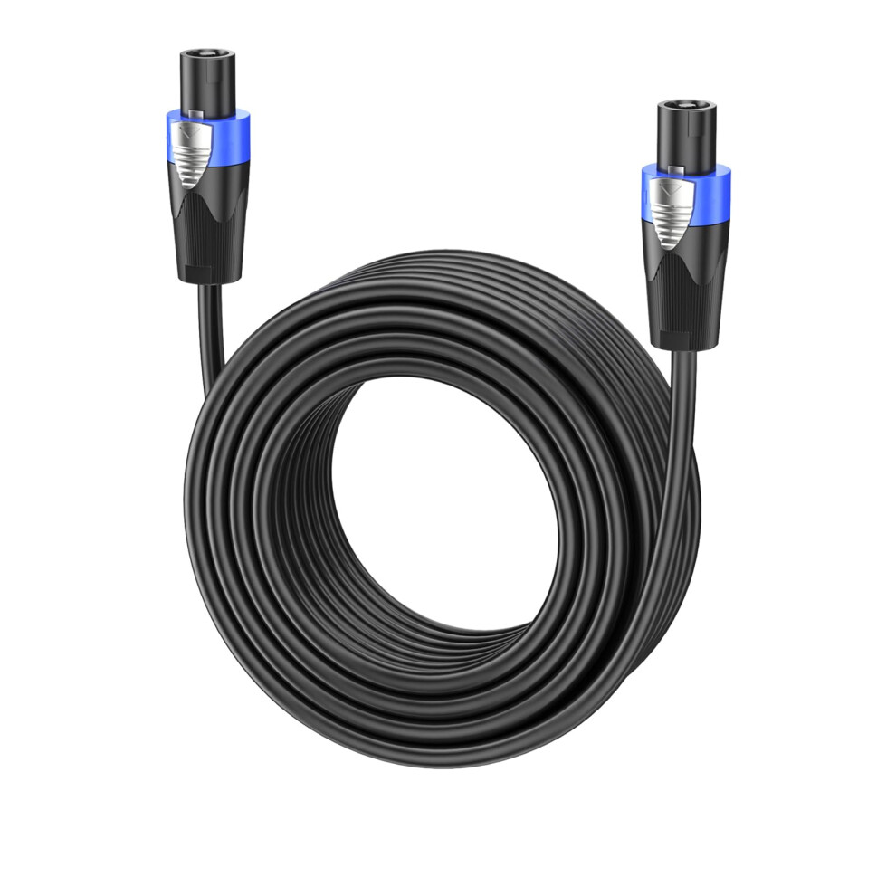 Gctbl 5M Speakon Cable Audio Amplifier Speakon To Speakon Speaker Cable Male To Male Dj/Pa Loudspeaker Cable With Twist Lock 5002184761444