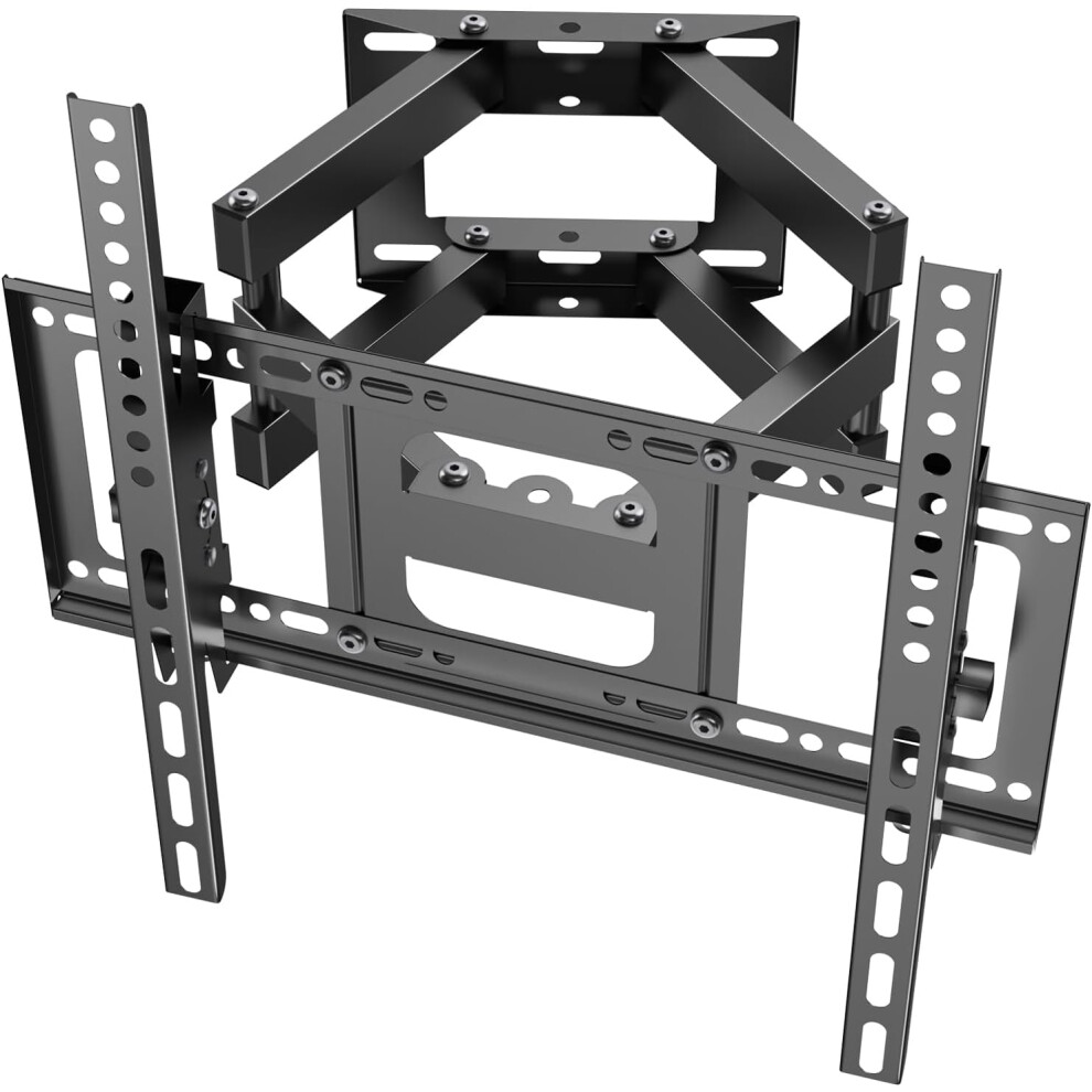 TV Wall Bracket for 26-70 Inch TVs and Screens - Swivel Tilt TV Brackets - Full Motion TV Wall Mount - VESA:100x100-400x400mm - Up to 45kg - With Spi-image-OPC-PVRNYK8-NEW