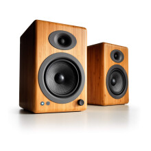 Audioengine 150w A5 Analog Home Music System Bookshelf Speakers for Turntables, Stereo Systems and More