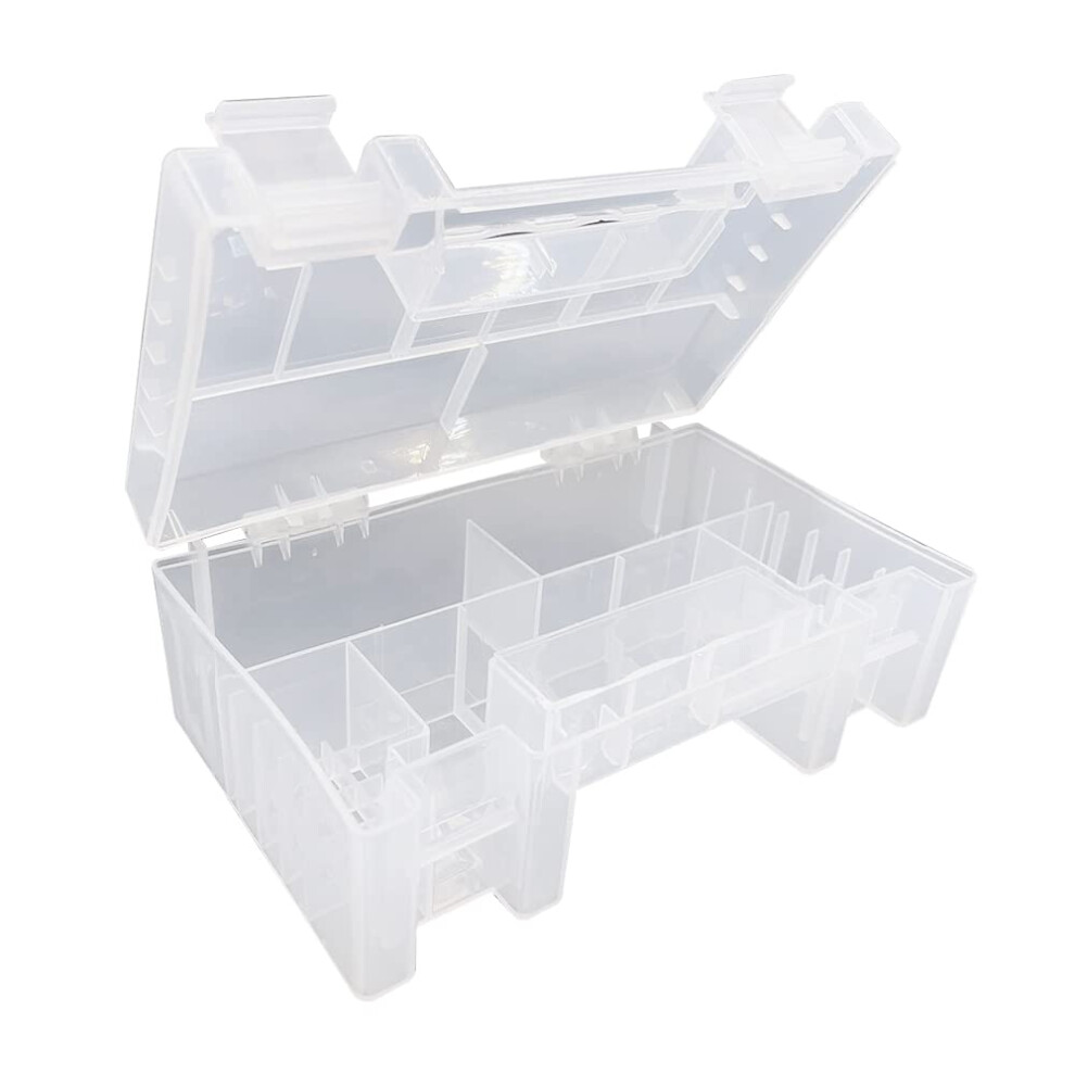 Wyan Battery Organizer Holder - 2 Pcs Aa/Aaa Battery Storage Case, Each Can Hold 20Pcs Aa Batteries + 14Pcs Aaa Batteries + 2 Pcs 9V Batteries (Batte 5006920607898