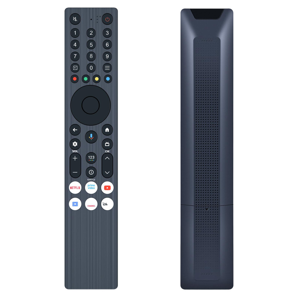 Gouyesho Rc833a Fmb1 Voice Remote Control Replacement Fit For Tcl Qd-Mini Led Tv Full Hd Smart Tv Q6c Q7c V5c V6c C6ks C7k C8k C71k P7k P8k T8c 5006725476996