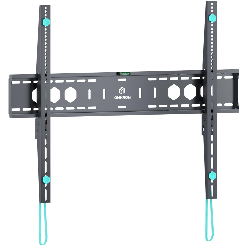Onkron Fixed Tv Wall Bracket For Large 60-110 Inch Screens Up To 120 Kg, Low Profile Tv Bracket Vesa 200X200-900X600, Flush Heavy Duty Tv Wall Mount, 5001964224100