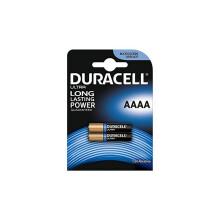 Duracell Batteries Pack of 2: Ultra AAAA – 1.5 V – Alkaline Batteries AAAA