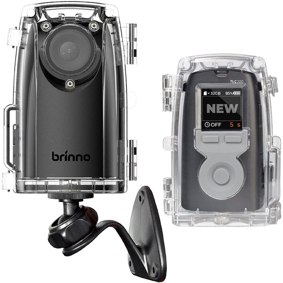 Brinno Bcc300-M Time Lapse Bundle, Outdoor Timelapse Recording, Long Battery Life, Hdr Fhd1080p, Ipx4 Waterproof Housing, Wall Mount And Lcd Screen 5000547488908