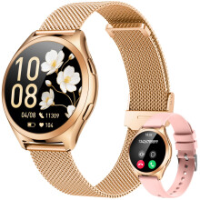 Smart Watch Women Fitness Tracker: 1.27'' Smartwatch Sport Bluetooth Call with Heart Rate SpO2 Blood Pressure Sleep Monitor 110+ Sports Modes Step Co