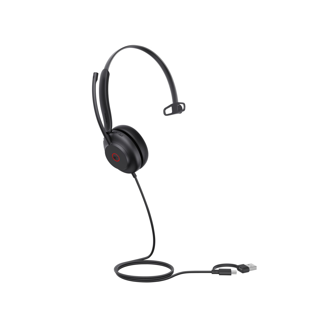 Yealink Uh35 Mono Usb-A/C Headset, Optimized For Teams 5002839733994