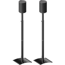 Mounting Dream Speaker Stands for SONOS ONE, ONE SL, Play:1, Height Adjustable Up to 107cm, Set of 2 Surround Sound Speaker Stand with Cable Manageme