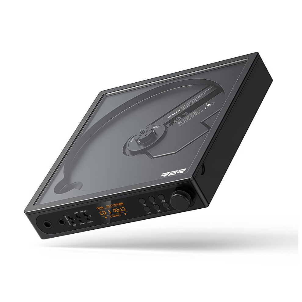 Fiio Dm15 Cd Player With 24Bit R2r Dac (Black) Black 5008226255483