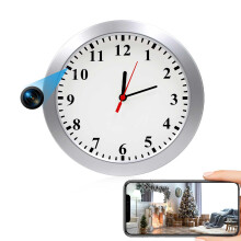 Sueirn Wifi Hidden Clock Camera, Spy Nanny Cam, Wireless Secret Secuity Cam