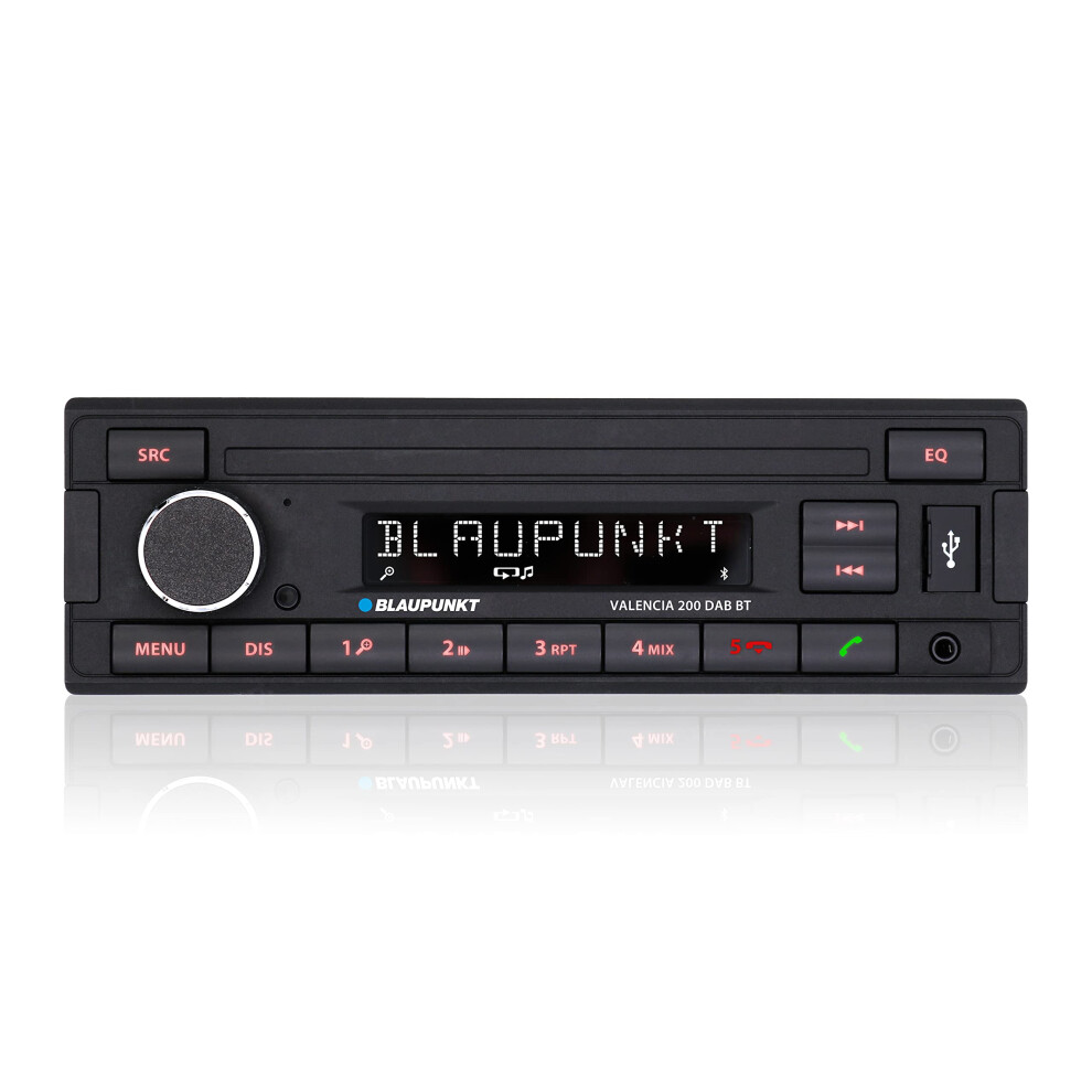 Blaupunkt Valencia 200 Dab Bt | Dab+, Bluetooth, Rds Tuner, Handsfree, Usb, Aux-In 5007892143124