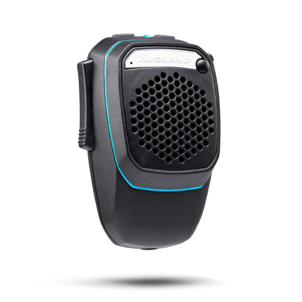 Photos - Radio / Clock Midland  Microphone Wireless Dual Mike, Bluetooth Microphone for CB Radio & Hands-Free Truck/Car/Camper, Analog & Digital, 